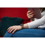 FORCELL F-DESIGN FA03 pasek / opaska do Apple Watch 38/40/41mm zota
