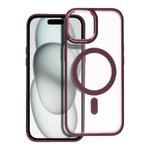 Futera Matte Mag Cover kompatybilny z MagSafe do IPHONE 15 czerwony