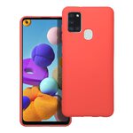 Futera SILICONE do SAMSUNG Galaxy A21S brzoskwiniowy
