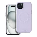 Futera Roar Leather Mag Case kompatybilny z MagSafe - do iPhone 15 Plus Fioletowy