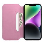 Kabura Dual Pocket do SAMSUNG S24 PLUS jasny rowy