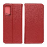 Kabura skórzana SMART PRO do SAMSUNG A13 4G bordowy