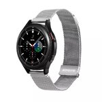 DUX DUCIS pasek MILANESE magnetyczny ze stali nierdzewnej 20 mm srebrny
