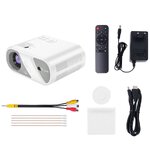 HOCO projektor Wi-Fi Bluetooth 720P DT1 biały