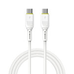 WIWU 60W szybki kabel typ C-C Wi-C034 biały