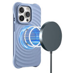 Nakładka Circle Mag do iPhone 15 Pro 6,1" niebieska