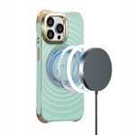 Nakładka Circle Glam Mag do iPhone 14 Pro Max 6,7" miętowa