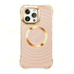 Nakładka Circle Glam Mag do iPhone 14 Pro Max 6,7" różowa