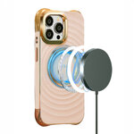 Nakładka Circle Glam Mag do iPhone 14 Pro Max 6,7" różowa