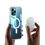 Nakładka Anti Shock 1,5 mm Mag do iPhone 16e transparentna big hole