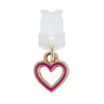 Zawieszka Charms USB-C pink