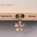 Zawieszka Charms USB-C pink