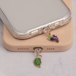 Zawieszka Charms USB-C grapes