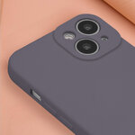 Nakładka Silicon do iPhone 16 Plus 6,7" ciemnoszara