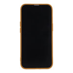 Nakładka Silicon do iPhone 15 6,1" karmelowa