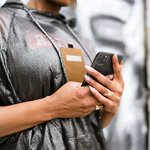 Kabura SLIM FLEXI FRESH Pionowa do HUAWEI P30 Pro czarny