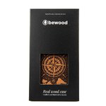 Bewood nakładka do iPhone 15 Plus 6,7" Róża Wiatrów Merbau