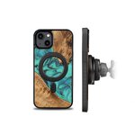 Bewood nakładka Unique do iPhone 15 6,1" Turquoise z MagSafe