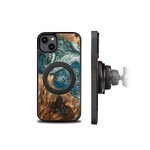 Bewood nakładka Unique do iPhone 15 Plus 6,7" Planets Ziemia z MagSafe