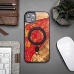 Bewood nakładka Unique do iPhone 15 Plus 6,7" Neons Paris z MagSafe