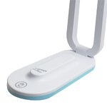 Lampka biurkowa LED składana, 3000/4500/6000K, 1200mAh, niebieska, LTC