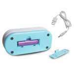 Lampka biurkowa LED składana, 3000/4500/6000K, 1200mAh, niebieska, LTC