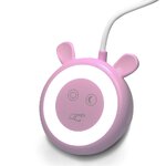 Lampka nocna LED miś 3W, 3000/4500/6000K, regulowana, 1200mAh, różowa, LTC