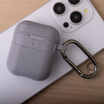 Etui Carbon do Airpods 4 szare