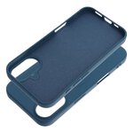 Futerał SILICONE MAG COVER (big hole) kompatybilny z MagSafe do IPHONE 16 niebieski