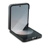 Guess nakładka do Samsung Galaxy Z Flip6 GUE003737 czarna 4G Metal Logo