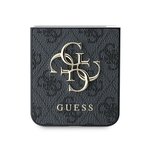 Guess nakładka do Samsung Galaxy Z Flip6 GUE003737 czarna 4G Metal Logo