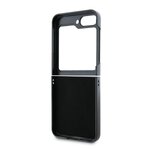 Guess nakładka do Samsung Galaxy Z Flip6 GUE003737 czarna 4G Metal Logo