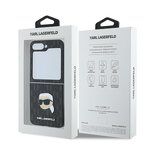 Karl Lagerfeld nakładka do Samsung Galaxy Z Flip6 KF002199 czarna Saffiano Monogram