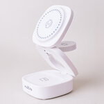 Maxlife ładowarka bezprzewodowa magnetyczna MXWC-06 15W biała 3w1