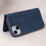 Etui Smart Suede do iPhone 11 granatowe