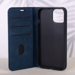 Etui Smart Suede do iPhone 11 granatowe