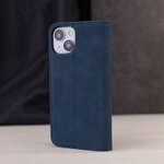 Etui Smart Suede do iPhone 11 granatowe
