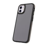 Nakładka Crystal Black do iPhone 12 / 12 Pro 6,1" szara