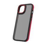 Nakładka Crystal Black do iPhone 15 6,1" czerwona