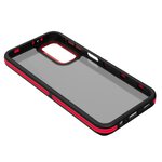 Nakładka Crystal Black do Samsung Galaxy A14 4G / A14 5G czerwona