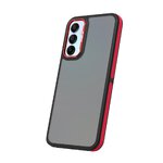 Nakładka Crystal Black do Samsung Galaxy A15 4G / A15 5G czerwona
