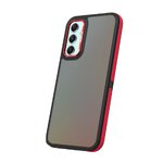 Nakładka Crystal Black do Samsung Galaxy A34 5G czerwona