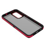 Nakładka Crystal Black do Samsung Galaxy A34 5G czerwona