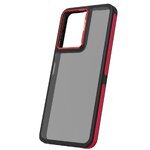 Nakładka Crystal Black do Xiaomi Redmi 13C 4G / 13C 5G / Poco C65 czerwona