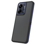 Nakładka Crystal Black do Xiaomi Redmi 13C 4G / 13C 5G / Poco C65 niebieska