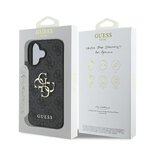 Guess nakładka 4G Big Logo do iPhone 16 6,1" GUHCP16S4GMGGR czarna