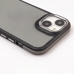 Nakładka Crystal Black do iPhone 12 / 12 Pro 6,1" szara