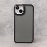 Nakładka Crystal Black do iPhone 12 / 12 Pro 6,1" szara