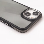 Nakładka Crystal Black do iPhone 12 / 12 Pro 6,1" szara