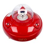 Nawilżacz / dyfuzor do aromaterapii UFO czerwony